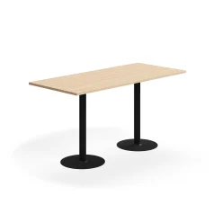 Baaripöytä VERTICUS 1800x800x900 mm, tammi/musta
