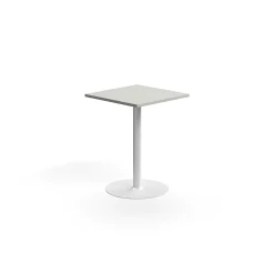Baaripöytä VERTICUS 700x700x900 mm, vaaleanharmaa/valkoinen
