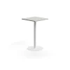 Baaripöytä VERTICUS 700x700x1100 mm, vaaleanharmaa/valkoinen