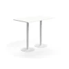 Baaripöytä VERTICUS 1400x800x1100 mm, valkoinen