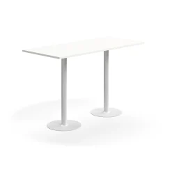 Baaripöytä VERTICUS 1800x800x1100 mm, valkoinen