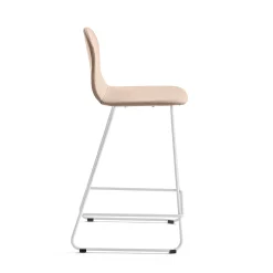 Baarituoli GANDER O-malli, istuimen korkeus: 630 mm, kangas, beige