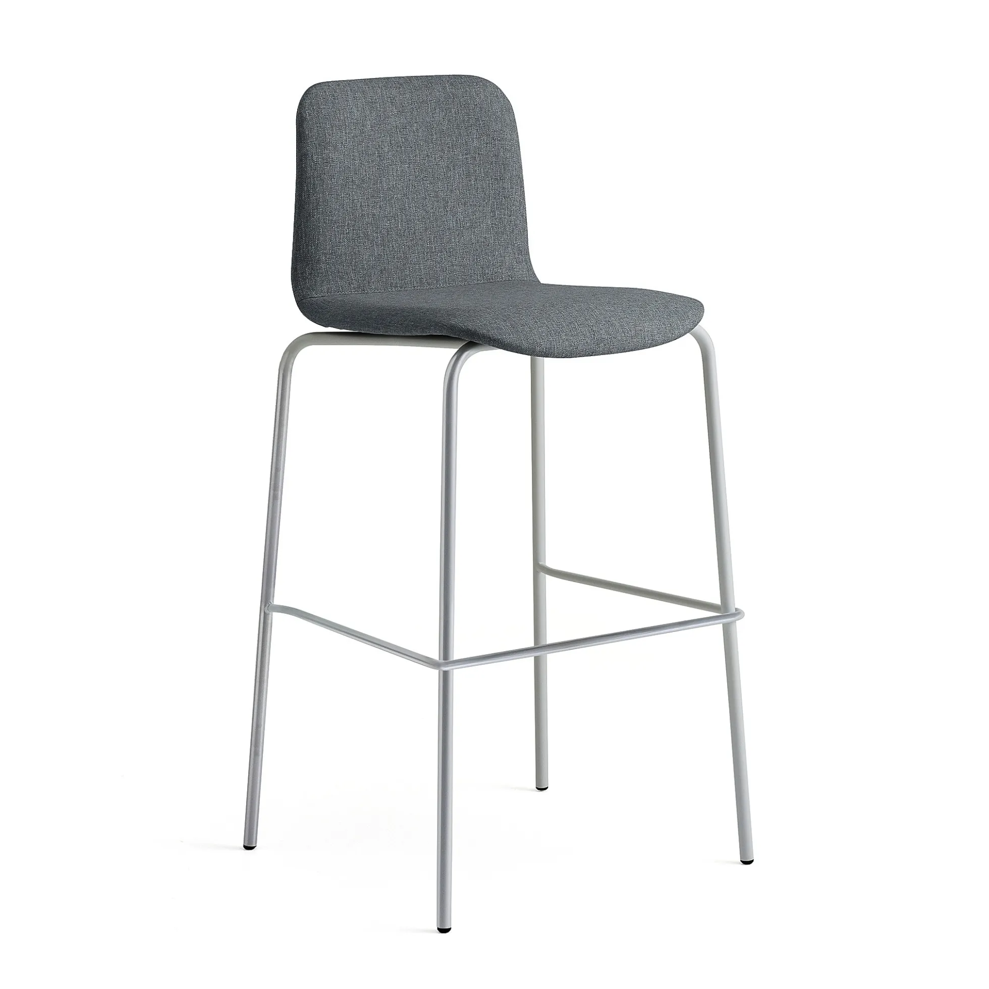 Baarituoli LABELL Istuinkorkeus 765 mm, hopea/antrasiitti