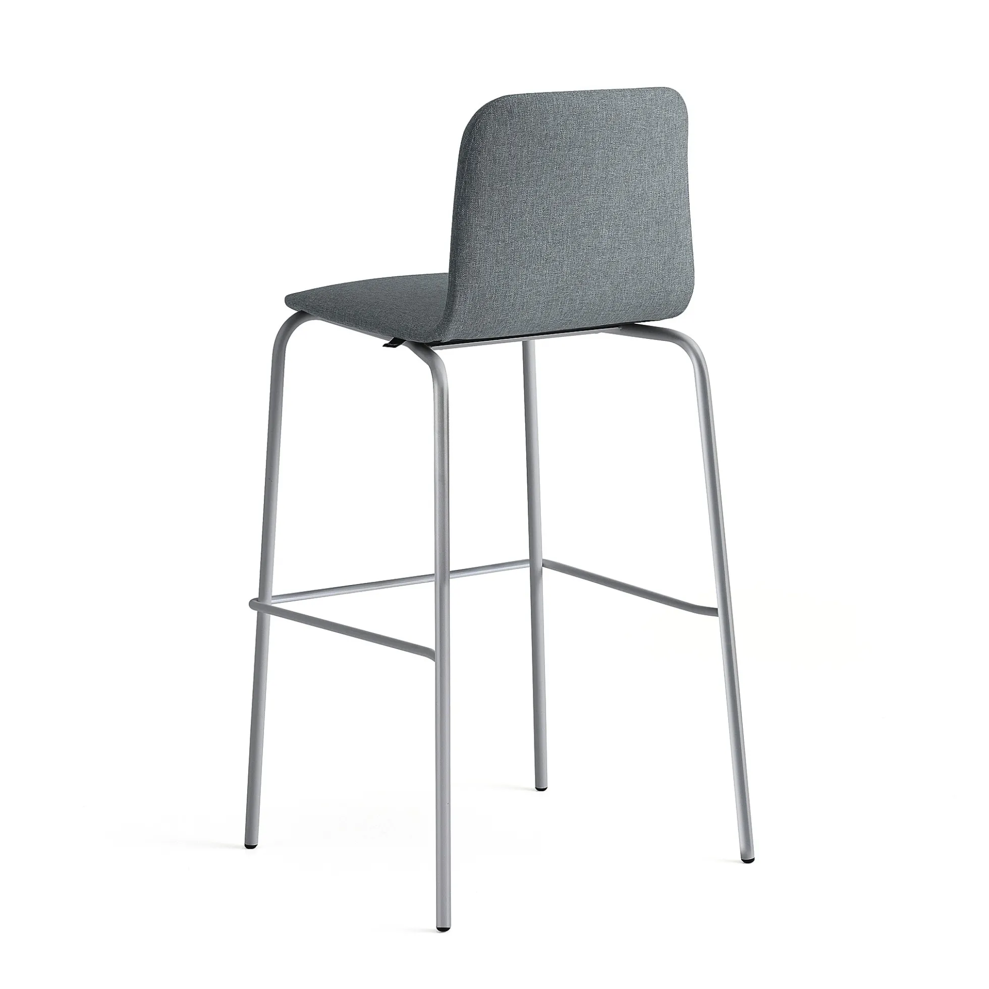 Baarituoli LABELL Istuinkorkeus 765 mm, hopea/antrasiitti