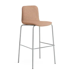 Baarituoli LABELL Istuinkorkeus 765 mm, hopea/kupari