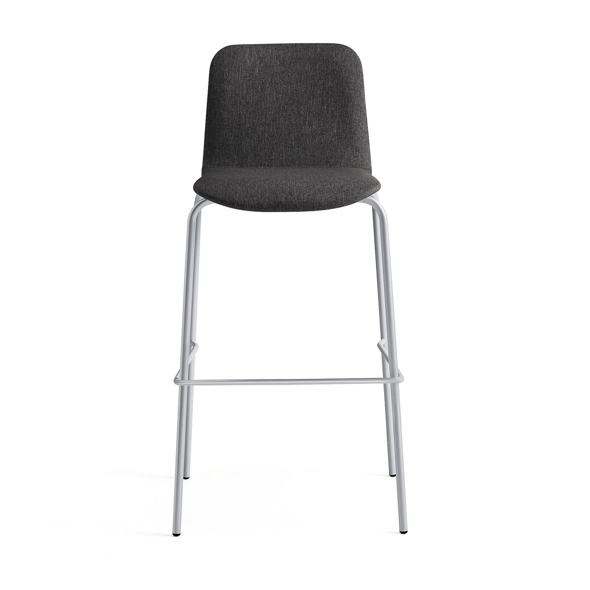 Baarituoli LABELL Istuinkorkeus 765 mm, hopea/ruskea
