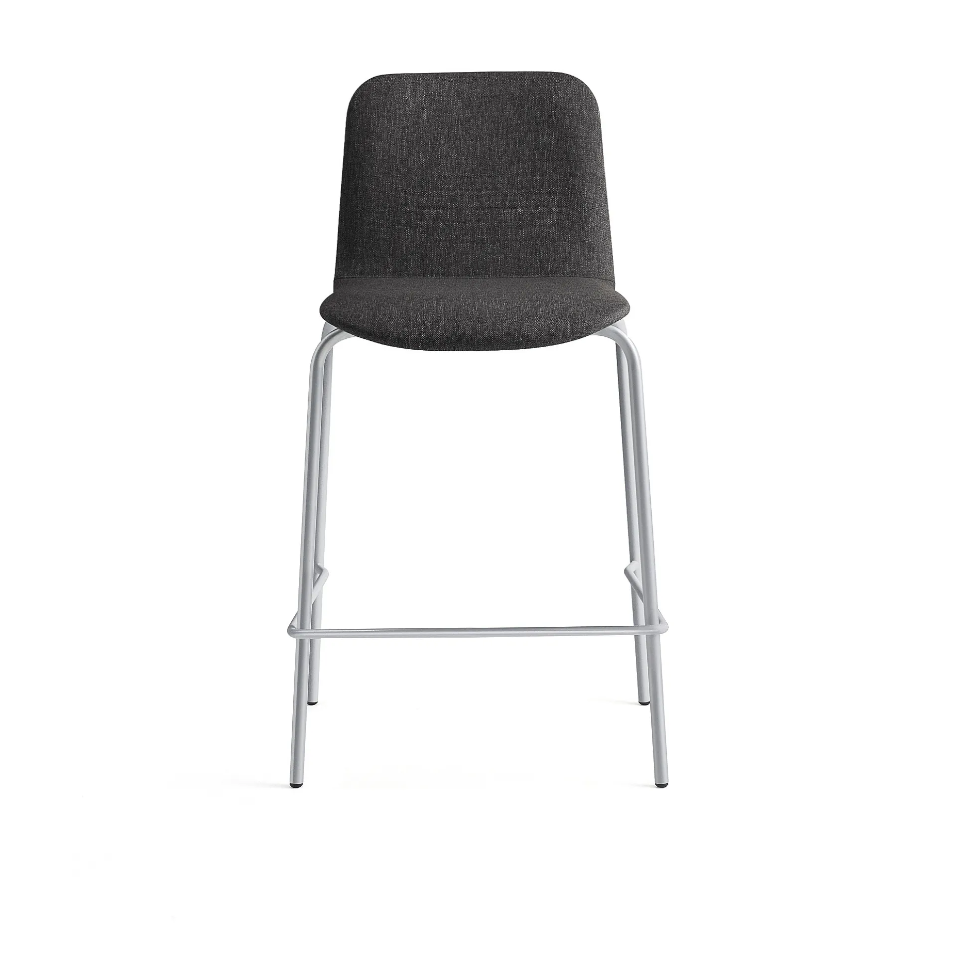 Baarituoli LABELL Istuinkorkeus 650 mm, hopea/ruskea