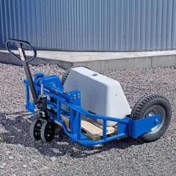 Haarukkavaunu KEEN Epätasaiseen maastoon, 1000 kg