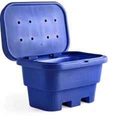 Hiekoituslaatikko 500 litraa, sininen