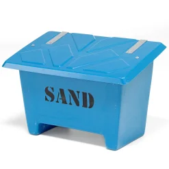 Hiekoituslaatikko 250 litraa, sininen