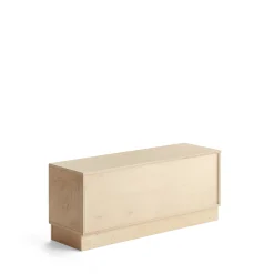 Hylly RICO Sokkeli, 3 lokeroa, leveys: 1200 mm, koivu