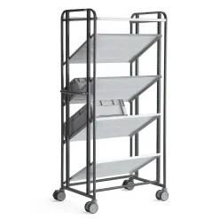 Hyllyvaunu ANGLE 5 hyllytasoa, 877x638x1850 mm