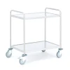 Hyllyvaunu CONVOY Ruostumaton, 100 kg, 2 hyllytasoa, 800x520x900 mm