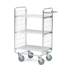 Hyllyvaunu CRAFT 3 hyllytasoa, 200 kg, 620x425x1100 mm