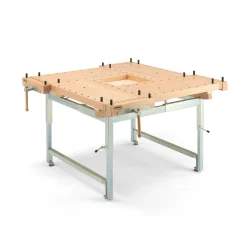Höyläpenkki KVADRATEN Manuaalisesti säädettävä, 1300x1300 mm, pyökki