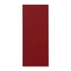 Ilmoitustaulu AIR Kehyksetön, 500x1190 mm, punainen