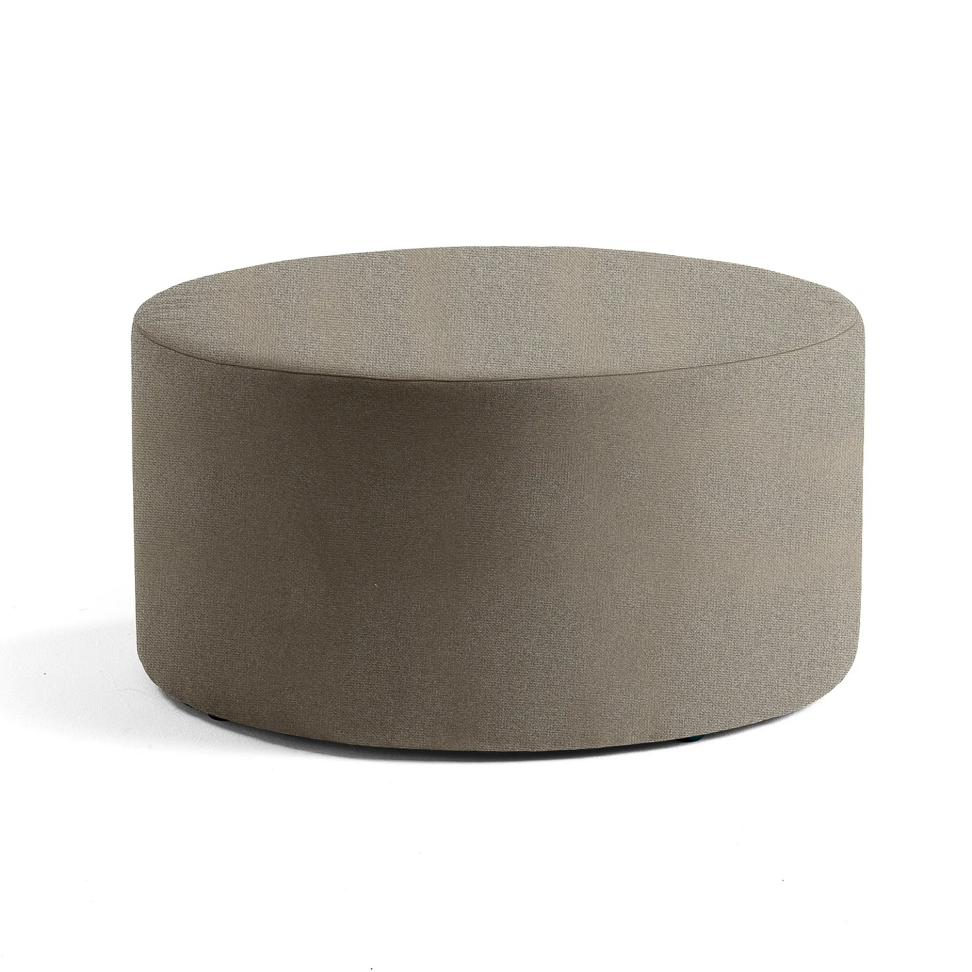 Istuinmoduuli CASUAL Ø 1000 mm, kangas CURA, taupe
