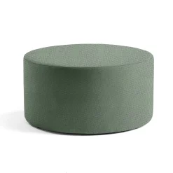 Istuinmoduuli CASUAL Ø 1000 mm, kangas CURA, tummanvihreä