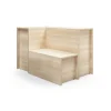 Istuinmoduuli TOGETHER 800x400x800 mm, saarni