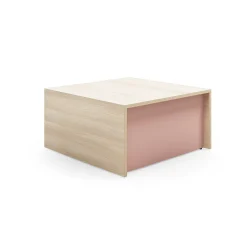 Istuinmoduuli TOGETHER 800x800x400 mm, saarni, tummanpinkki