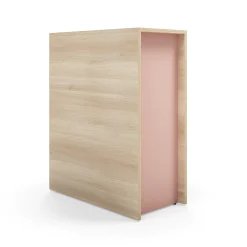 Istuinmoduuli TOGETHER 1000x800x400 mm, saarni, tummanpinkki