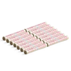 Jätesäkit Läpinäkyvät, 14 rullaa (10 kpl/rulla), 240 litraa