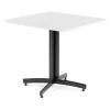 Kahvilapöytä SANNA 700x700x720 mm, musta/valkoinen