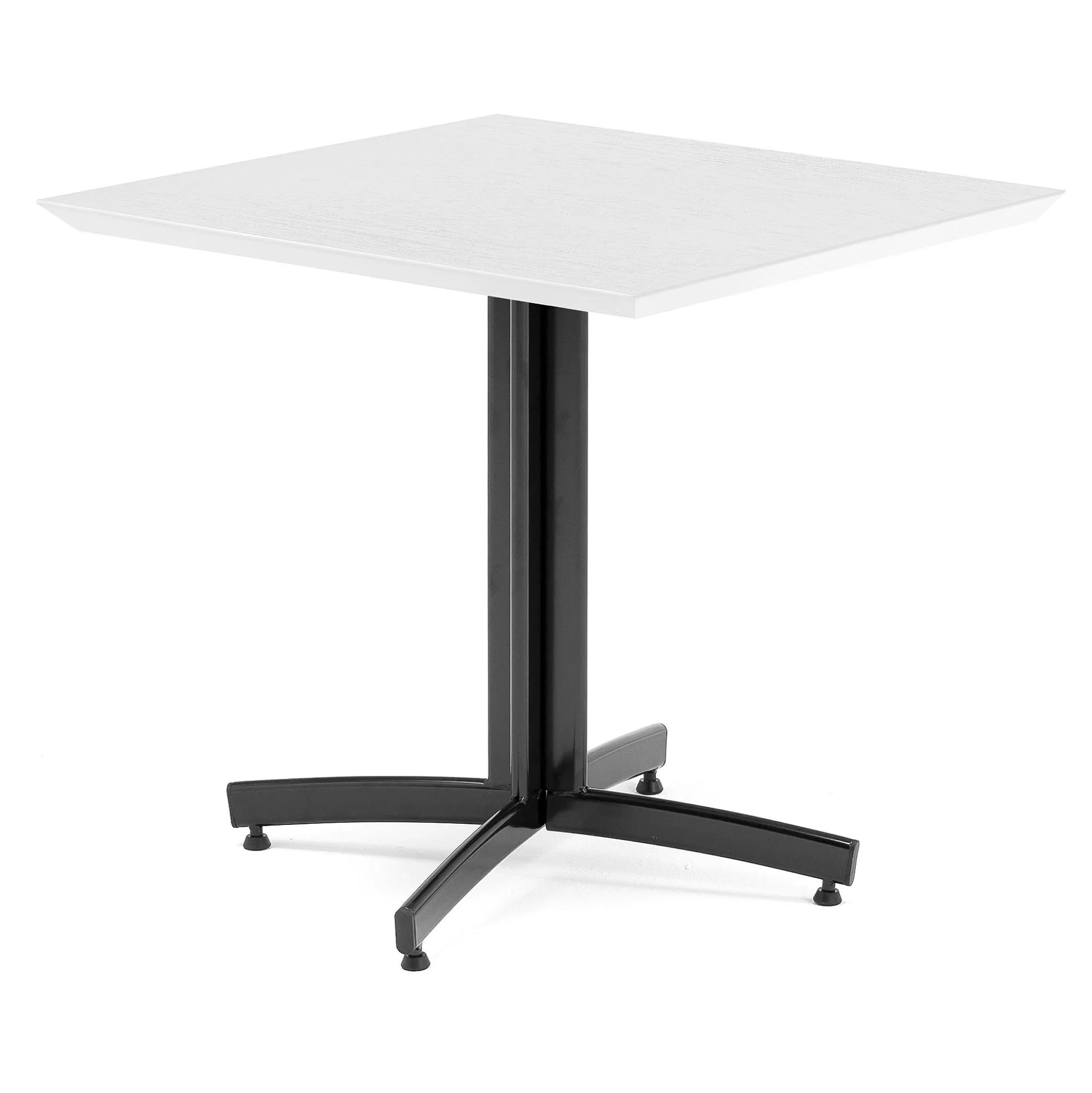 Kahvilapöytä SANNA 700x700x720 mm, musta/valkoinen