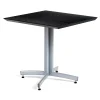 Kahvilapöytä SANNA 700x700x720 mm, silver/musta