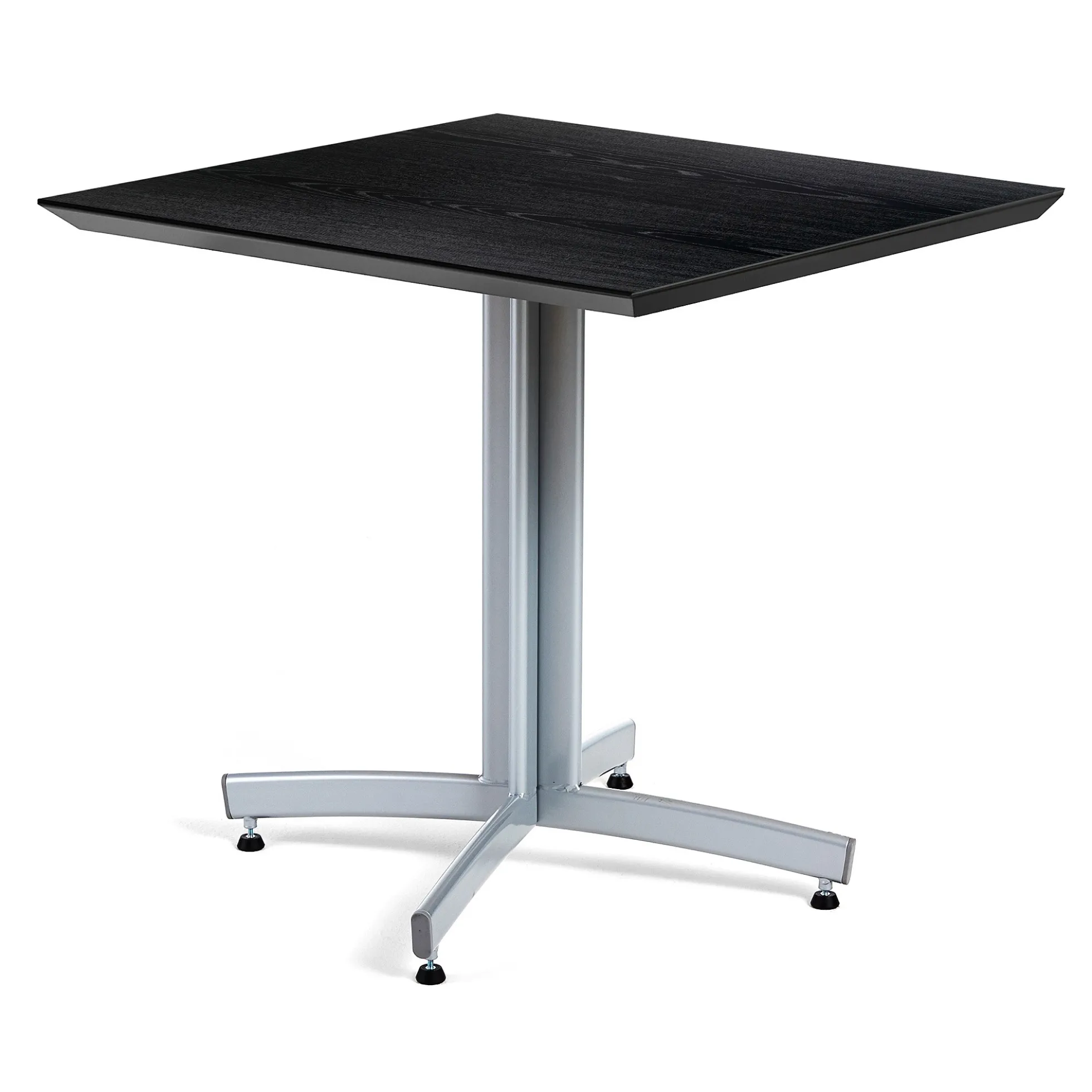Kahvilapöytä SANNA 700x700x720 mm, silver/musta