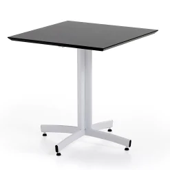Kahvilapöytä SANNA 700x700x720 mm, valkoinen/musta