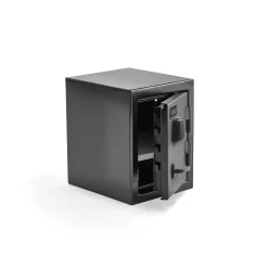 Kassakaappi CONTAIN Koodilukko, 450x350x400 mm, musta