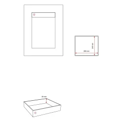 Kassakaappi SHIELD Paloturvallinen, avainlukko, 640x490x465 mm, 45 litraa