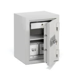 Kassakaappi SHIELD Paloturvallinen, avainlukko, 640x490x465 mm, 45 litraa