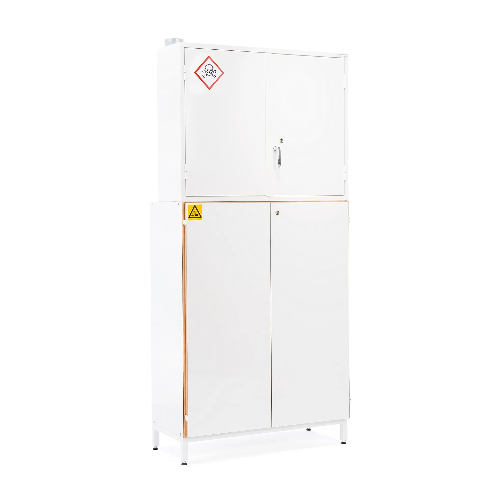 Kemikaalikaappi FORMULA Paloeristetty, 800x1000x300 mm