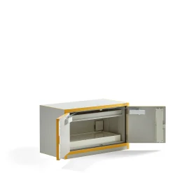Kemikaalikaappi REACT Paloluokiteltu, 635x1115x550 mm