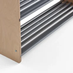 Kenkäteline ABBE 600x250x1400 mm, koivu