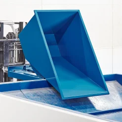 Kippikontti AZURE 900 litraa, sininen