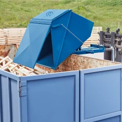 Kippikontti PILE Kansi, 300 litraa, sininen