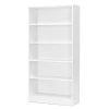 Kirjahylly CLEO 2000x1000x310 mm, valkoinen laminaatti
