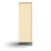 Kirjahylly QBUS 2 hyllytasoa, jalusta, 1252x400x400 mm, hopeanharmaa, koivu