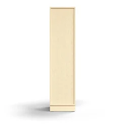Kirjahylly QBUS 3 hyllytasoa, sokkeli, 1636x400x400 mm, koivu