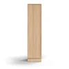 Kirjahylly QBUS 3 hyllytasoa, sokkeli, 1636x400x400 mm, tammi