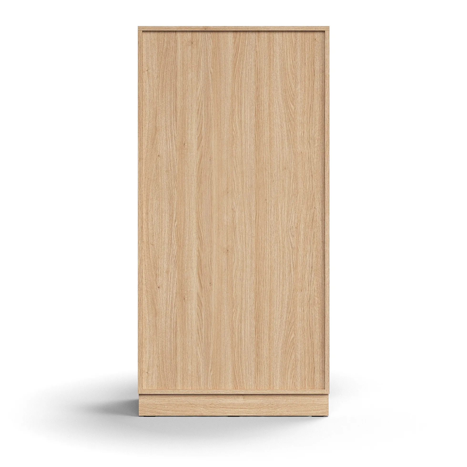 Kirjahylly QBUS 3 hyllytasoa, sokkeli, 1636x800x400 mm, tammi