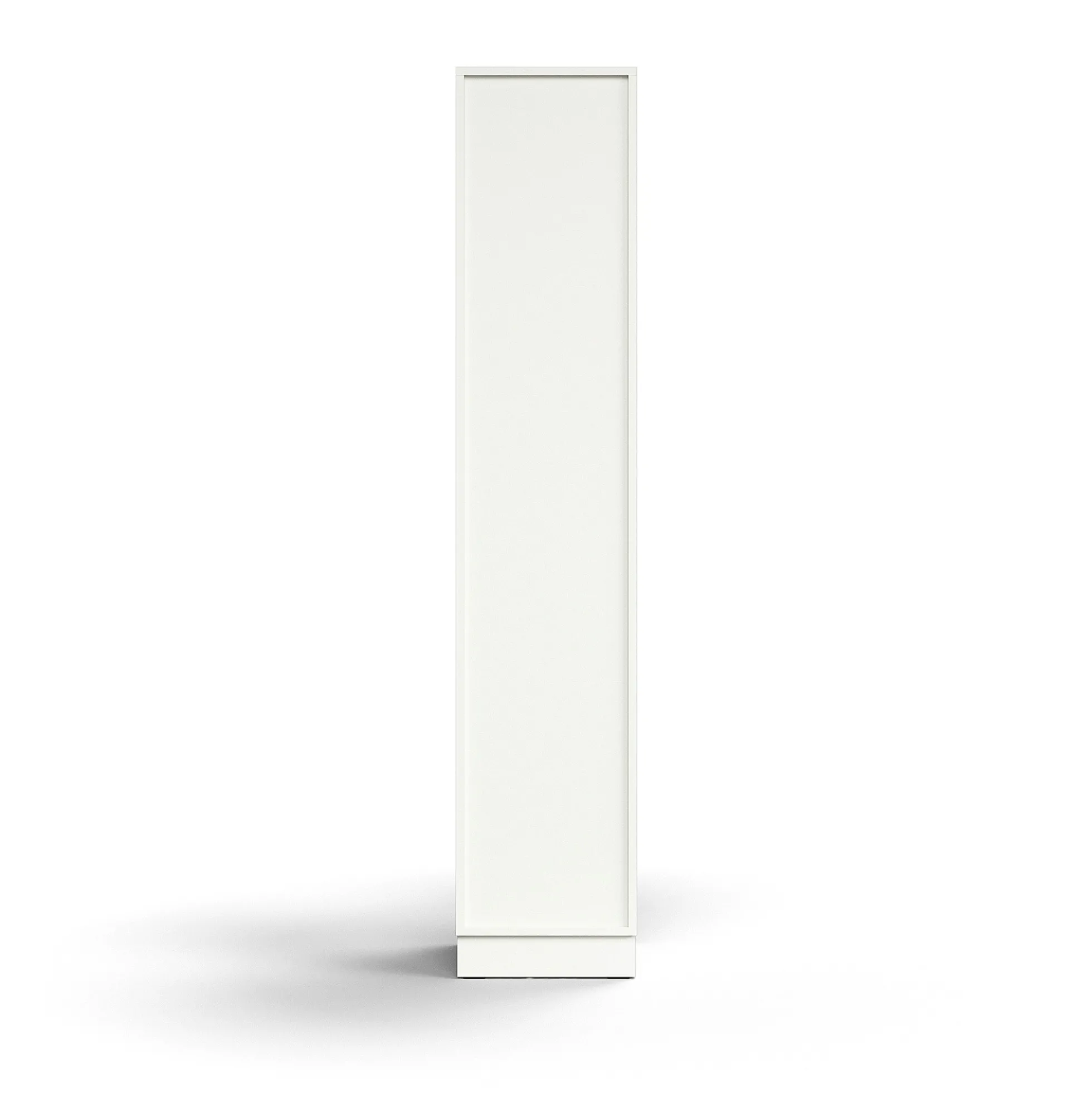 Kirjahylly QBUS 4 hyllytasoa, sokkeli, 2020x400x400 mm, valkoinen