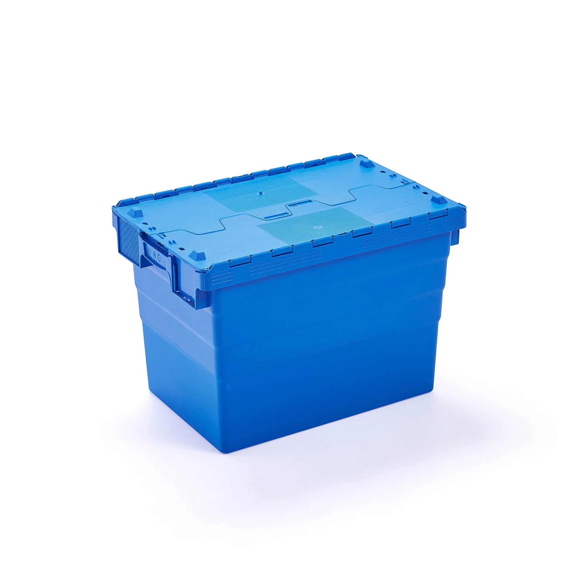Kuljetusmuovilaatikko GAYLE 600x400x416 mm, 79 L, sininen