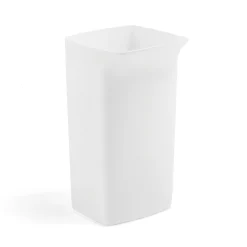 Lajitteluastia ALFRED 590x320x360 mm, 40 litraa, valkoinen