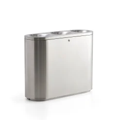 Lajitteluastia CLARK 3x48 l, Ø 200 mm, ruostumaton teräs