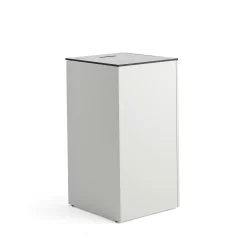 Lajittelukaappi CELSIUS Valkoinen, 1 x 120-litrainen astia