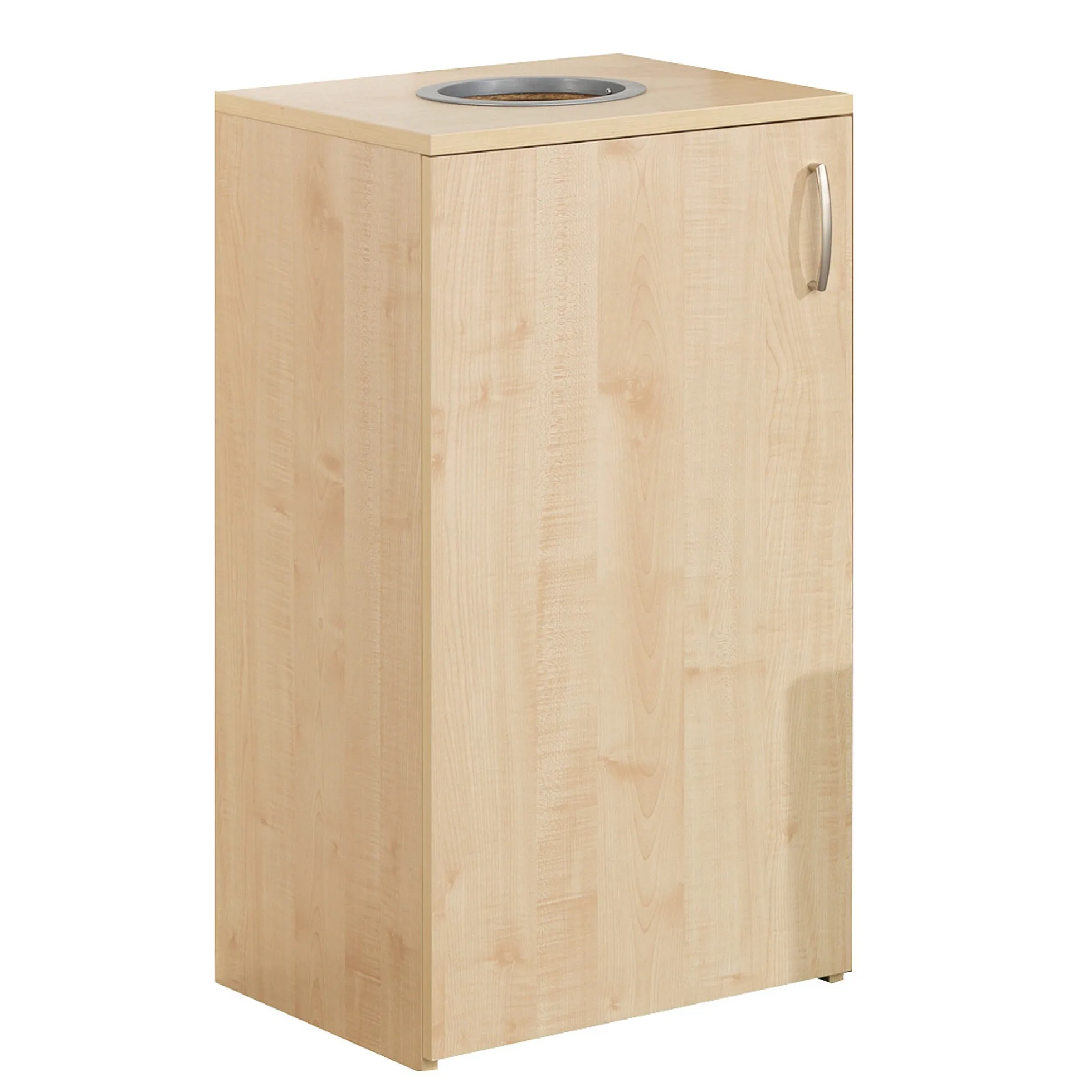 Lajittelukaappi jätesäkkitelineelle 980x510x450 mm, koivulaminaatti